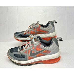 Nike Air Max Mens Running Shoes Gray Orange CW4428 004 Size 7